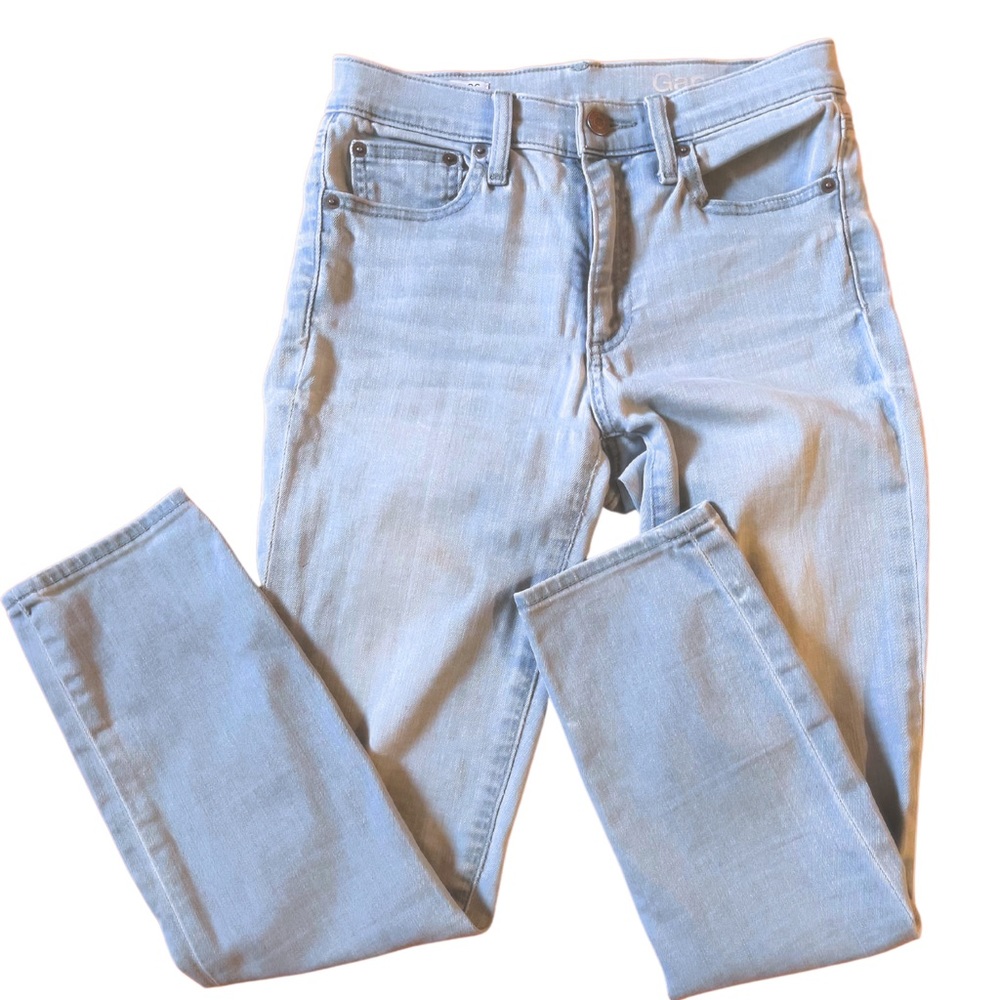 Gap Slim Straight Mid Rise Jeans